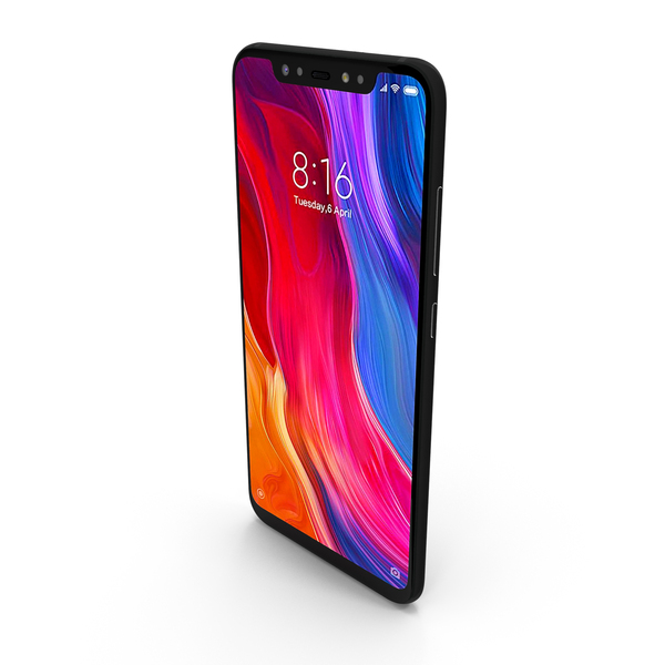 Xiaomi Mi 8 Black PNG & PSD Images Xiaomi Mi 8 Black PNG & PSD Images