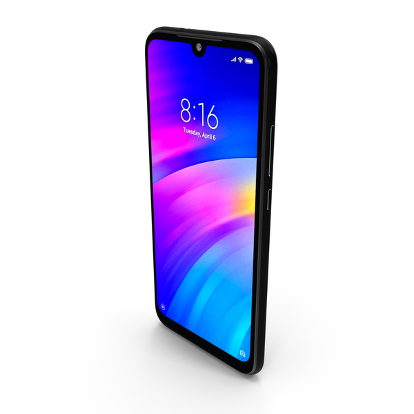 Smartphone: Xiaomi Redmi 7 Eclipse Black PNG & PSD Images Smartphone: Xiaomi Redmi 7 Eclipse Black PNG & PSD Images
