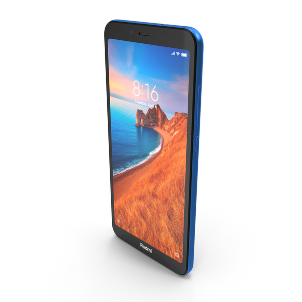 Smartphone: Xiaomi Redmi 7A Matte Blue PNG & PSD Images Smartphone: Xiaomi Redmi 7A Matte Blue PNG & PSD Images