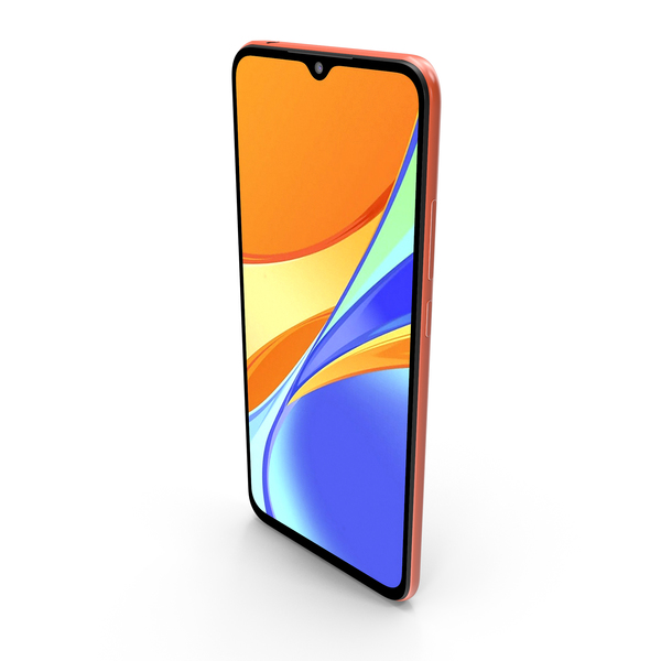 Smartphone: Xiaomi Redmi 9C Sunrise Orange PNG & PSD Images Smartphone: Xiaomi Redmi 9C Sunrise Orange PNG & PSD Images