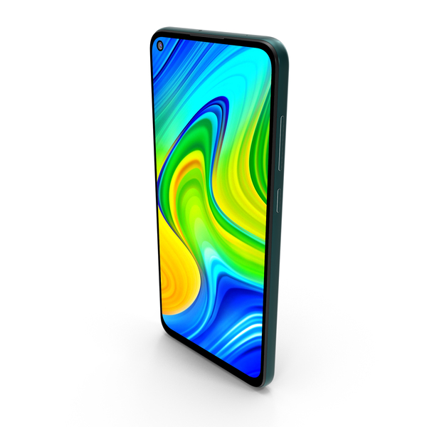 Smartphone: Xiaomi Redmi Note 9 Green PNG & PSD Images Smartphone: Xiaomi Redmi Note 9 Green PNG & PSD Images