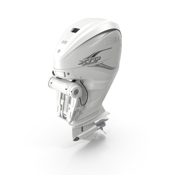Motor: Yamaha XTO 425 Offshore White PNG & PSD Images Motor: Yamaha XTO 425 Offshore White PNG & PSD Images