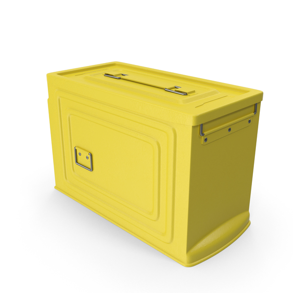 Munitions: Yellow Ammunition Box PNG & PSD Images