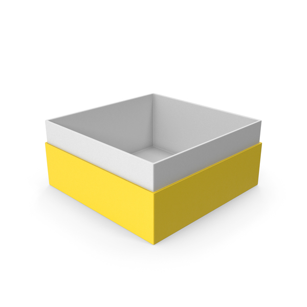 Shoebox: Yellow Box No Cap PNG & PSD Images Shoebox: Yellow Box No Cap PNG & PSD Images