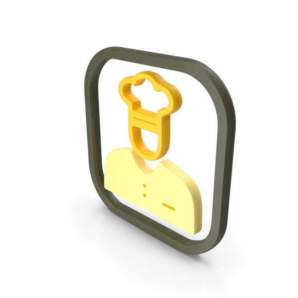 Symbols: Yellow Chef Symbol PNG & PSD Images Symbols: Yellow Chef Symbol PNG & PSD Images