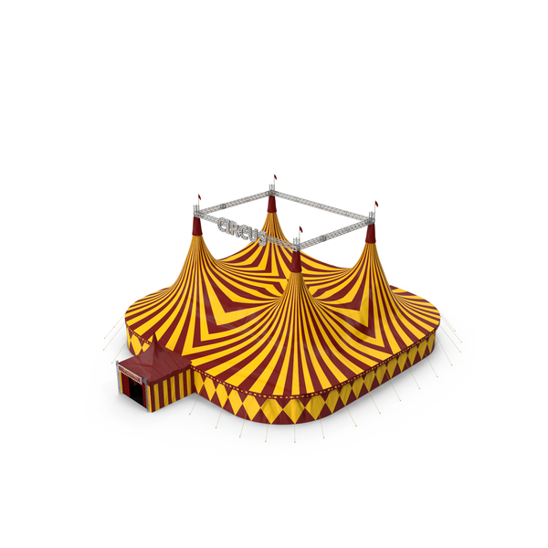 Yellow Circus Tent PNG & PSD Images Yellow Circus Tent PNG & PSD Images