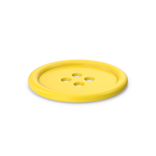 Yellow Cloth Button PNG & PSD Images