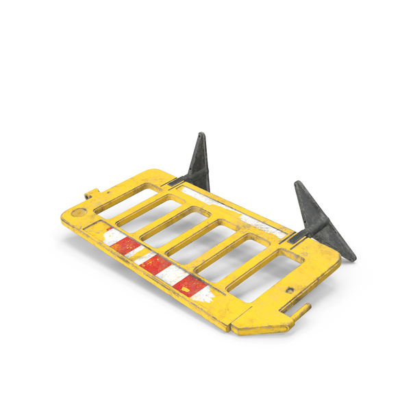 Traffic: Yellow Destroyed Plastic Safety Barrier PNG & PSD Images Traffic: Yellow Destroyed Plastic Safety Barrier PNG & PSD Images