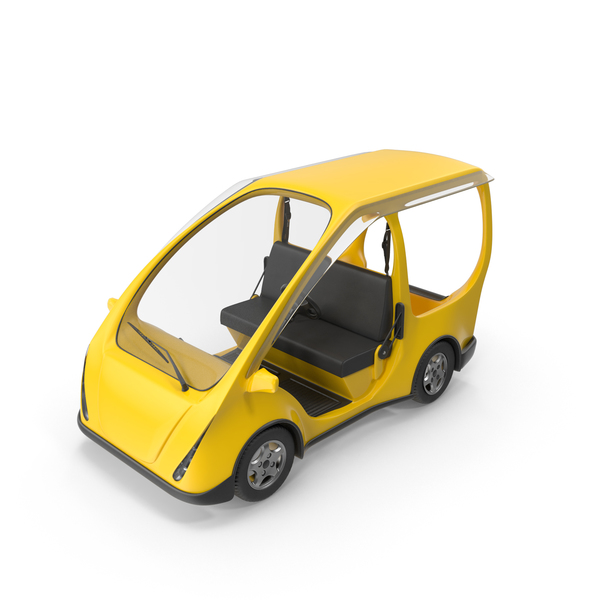 Cart: Yellow Electric Car PNG & PSD Images Cart: Yellow Electric Car PNG & PSD Images