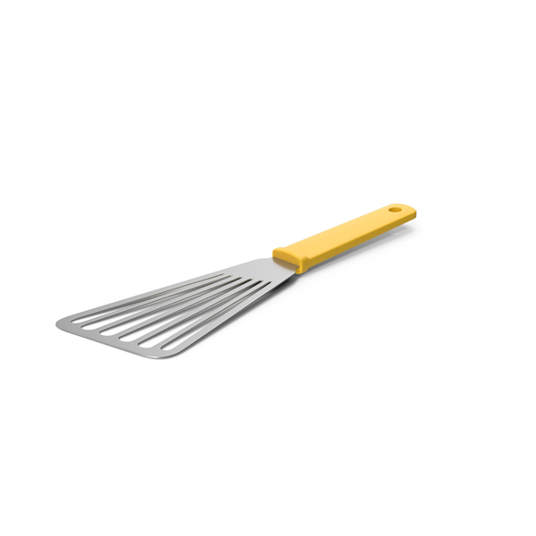 Kitchen: Yellow Fish Spatula PNG & PSD Images