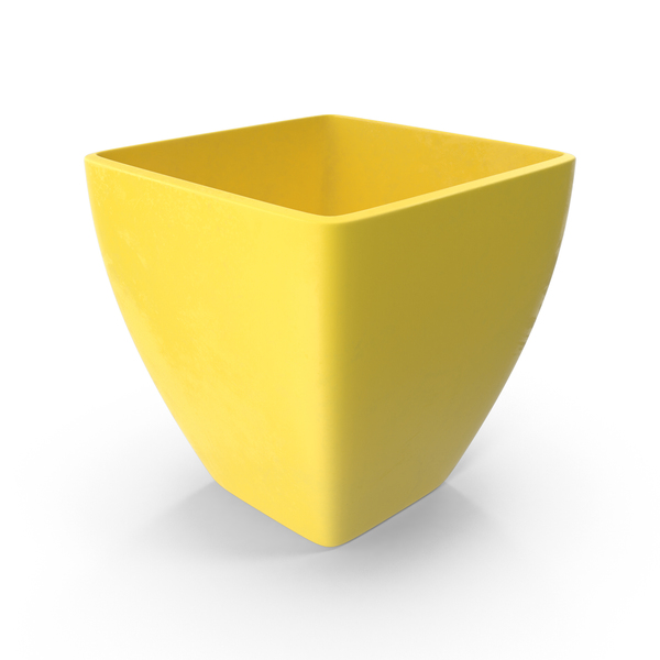 Yellow Flower Pot PNG & PSD Images