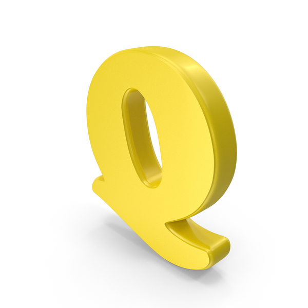 Yellow Font Cooper Alphabet Q PNG Images & PSDs for Download ...