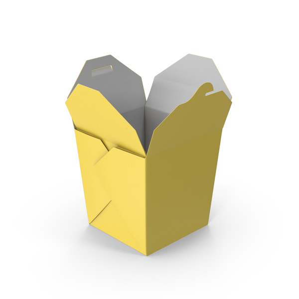 Container: Yellow Food Box PNG & PSD Images