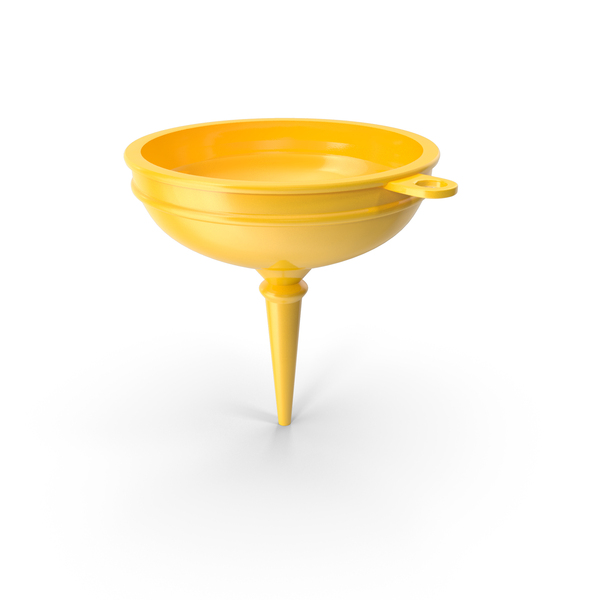 Plastic: Yellow Funnel PNG & PSD Images Plastic: Yellow Funnel PNG & PSD Images