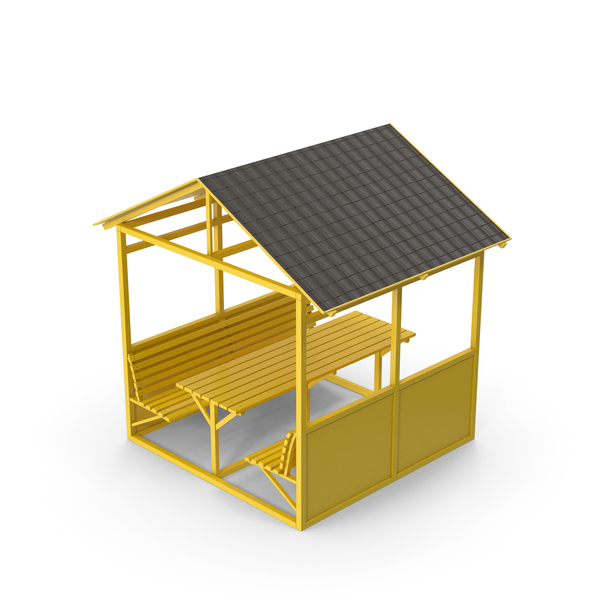 Yellow Garden Gazebo PNG & PSD Images Yellow Garden Gazebo PNG & PSD Images