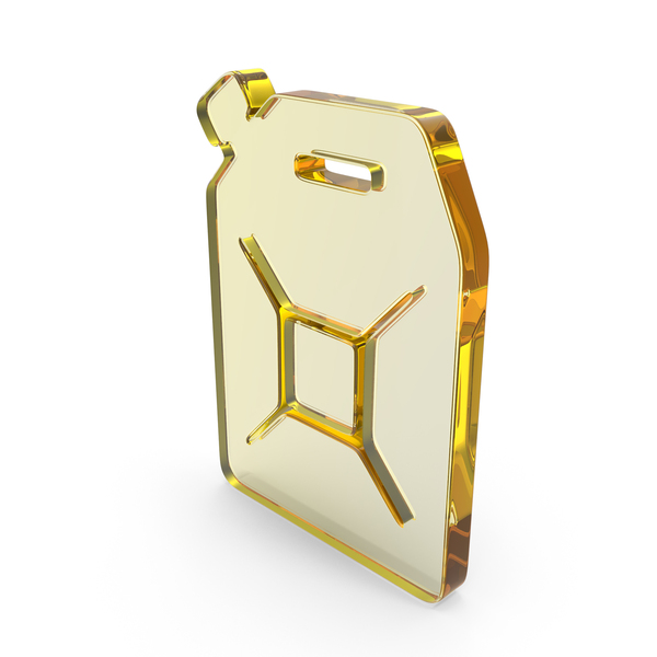 Symbols: Yellow Glass Fuel Can Symbol PNG & PSD Images