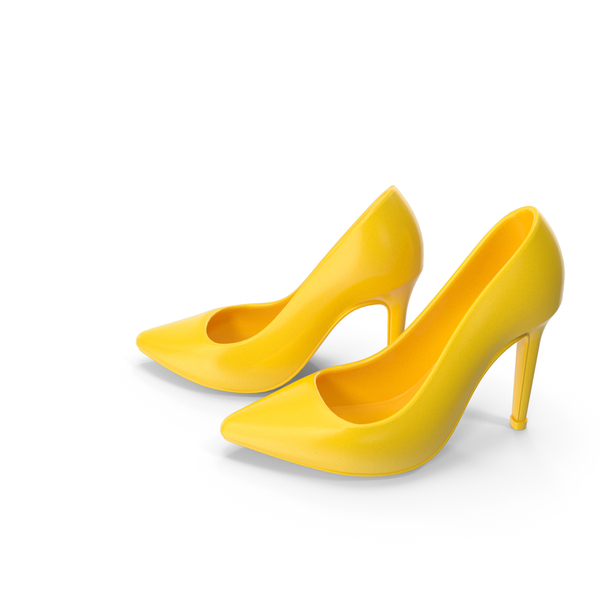 High: Yellow Heels PNG & PSD Images