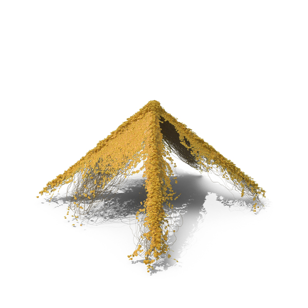 Yellow Ivy Pyramid PNG & PSD Images Yellow Ivy Pyramid PNG & PSD Images