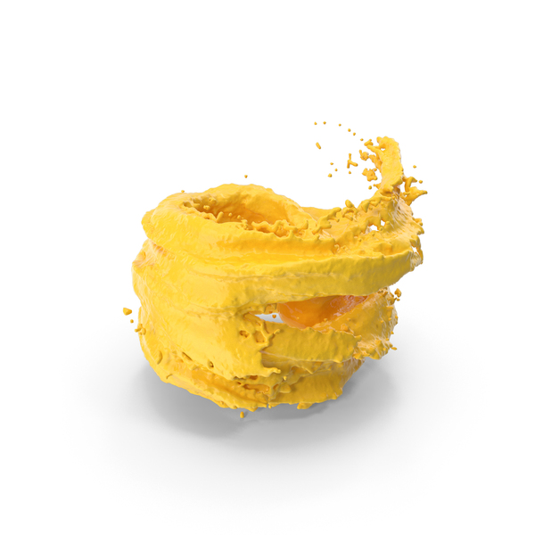 Yellow Liquid Paint Splash PNG & PSD Images Yellow Liquid Paint Splash PNG & PSD Images