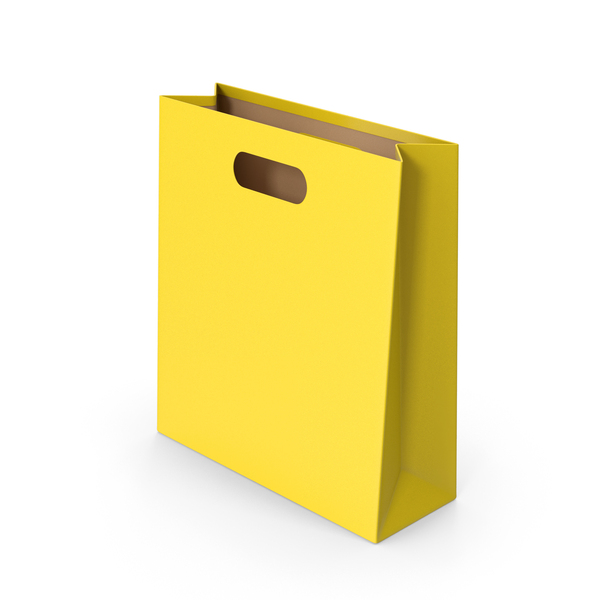 Yellow Paper Bag PNG Images & PSDs for Download | PixelSquid - S11702415F