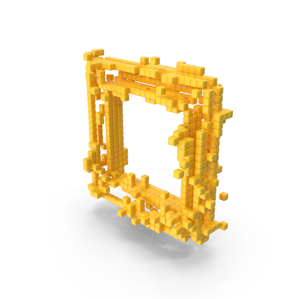 Symbols: Yellow Pixel Art Assembling Square Shape PNG & PSD Images Symbols: Yellow Pixel Art Assembling Square Shape PNG & PSD Images