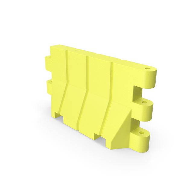 Yellow Plastic Road Barrier PNG Images & PSDs for Download | PixelSquid ...