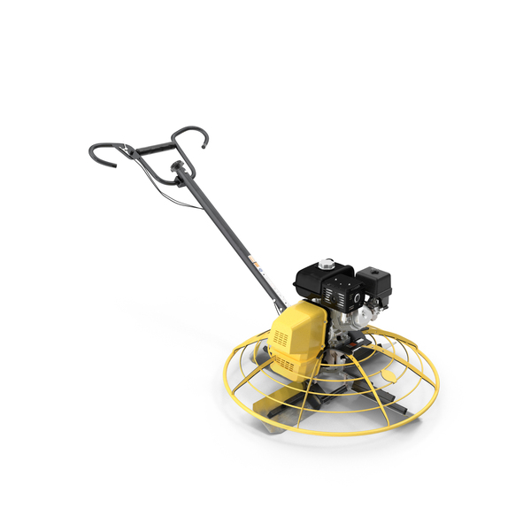 Yellow Power Trowel PNG & PSD Images