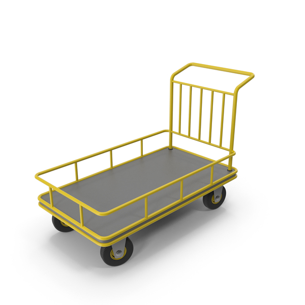 Yellow Roller Handcart Conveyor PNG Images & PSDs for Download ...
