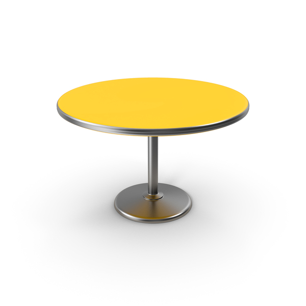 Yellow Round Table PNG & PSD Images Yellow Round Table PNG & PSD Images