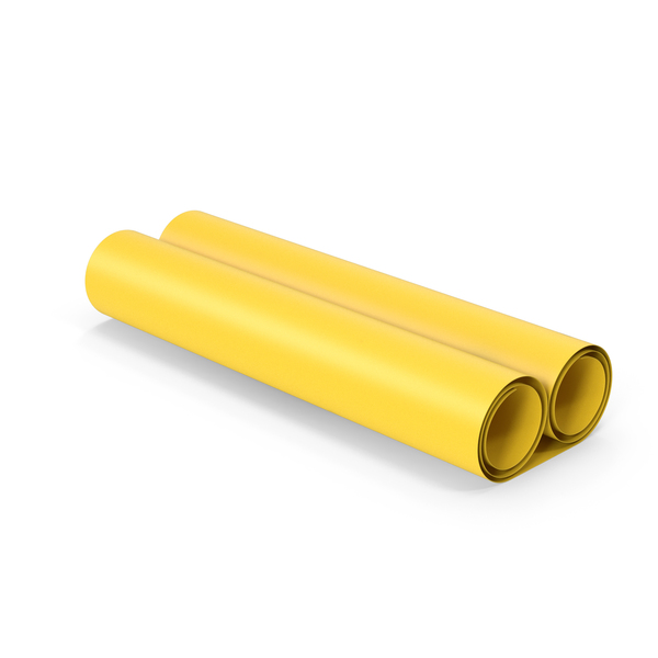 Yellow Scroll Paper PNG & PSD Images Yellow Scroll Paper PNG & PSD Images