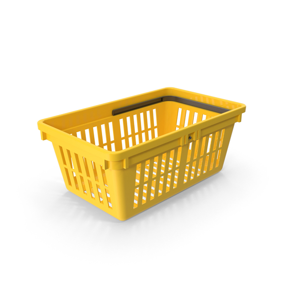 yellow toy basket