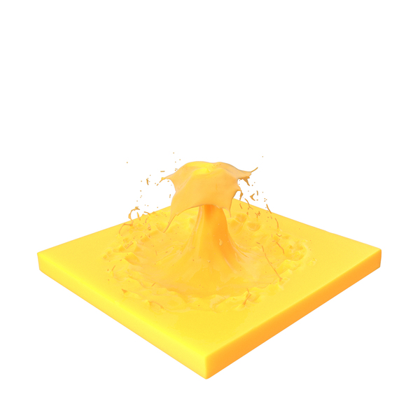 Yellow Splash PNG & PSD Images Yellow Splash PNG & PSD Images