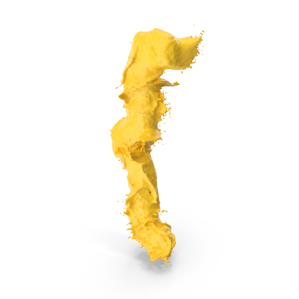 Roman Alphabet: Yellow Splash Open Brace PNG & PSD Images Roman Alphabet: Yellow Splash Open Brace PNG & PSD Images