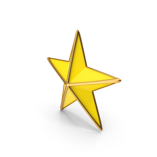 Yellow Star With Gold Frame PNG Images & PSDs for Download | PixelSquid ...