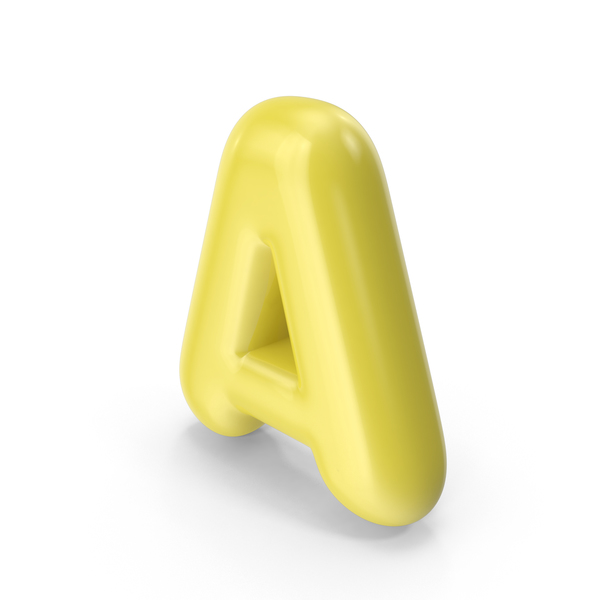 Language: Yellow Toon Balloon Letter A PNG & PSD Images Language: Yellow Toon Balloon Letter A PNG & PSD Images