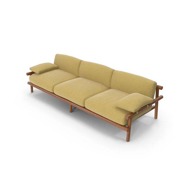 Yellow Triple Sofa PNG & PSD Images Yellow Triple Sofa PNG & PSD Images