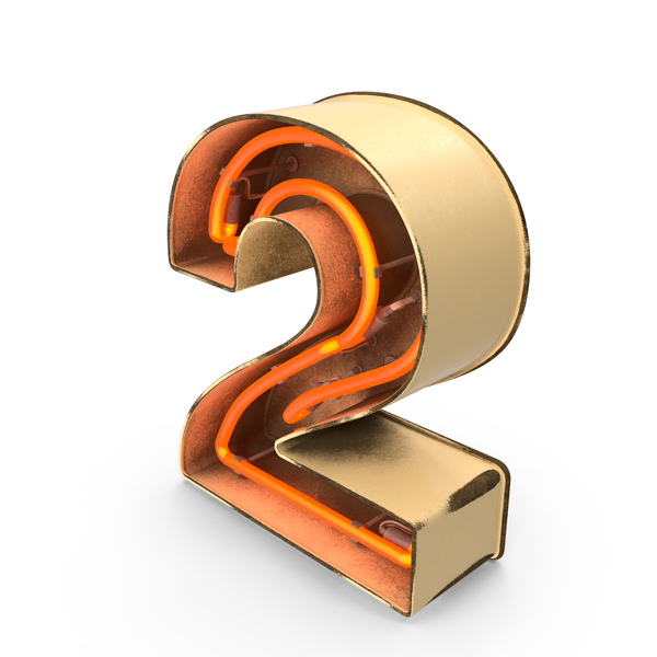 Language: Yellow Vintage Neon Digit 2 PNG & PSD Images Language: Yellow Vintage Neon Digit 2 PNG & PSD Images