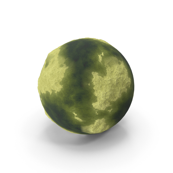 Alien: Yellow Water Planet Surface PNG & PSD Images