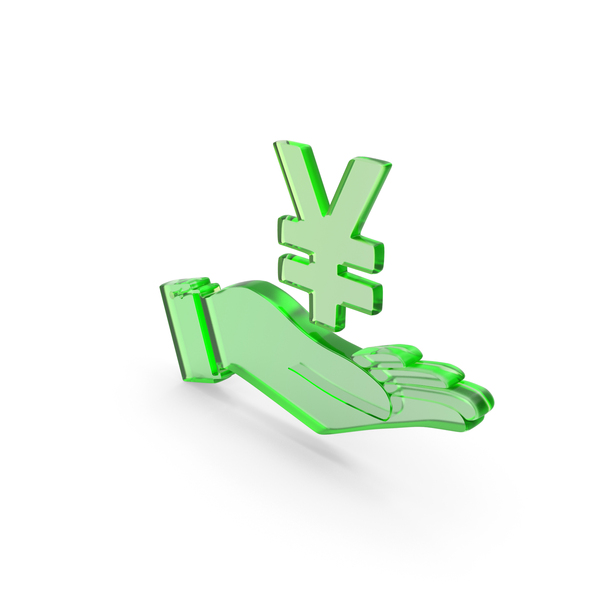 Yen Money In Hand Save Glow PNG & PSD Images