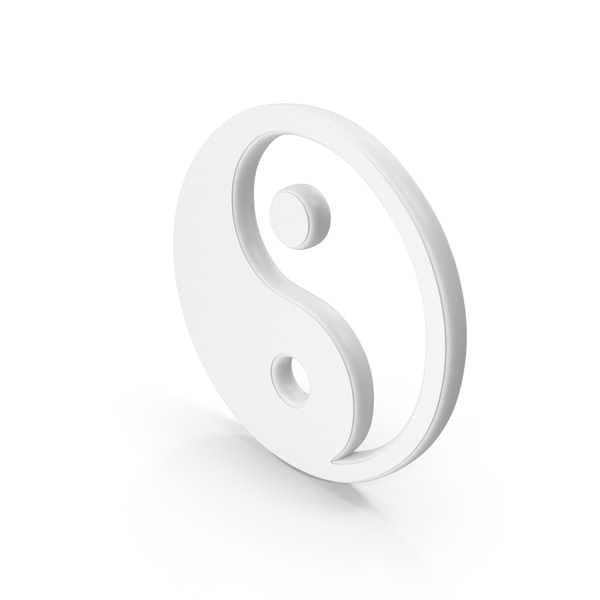 Symbols: Ying Yang White Symbol PNG & PSD Images Symbols: Ying Yang White Symbol PNG & PSD Images
