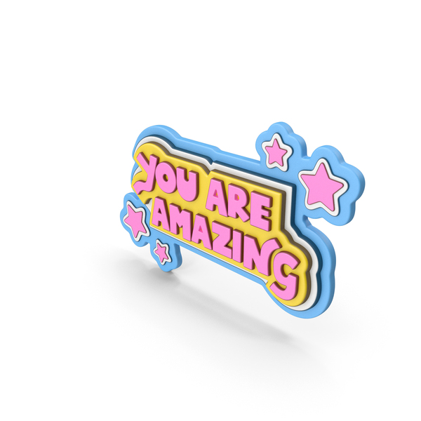 General Decor: You Are Amazing Phrase PNG & PSD Images General Decor: You Are Amazing Phrase PNG & PSD Images