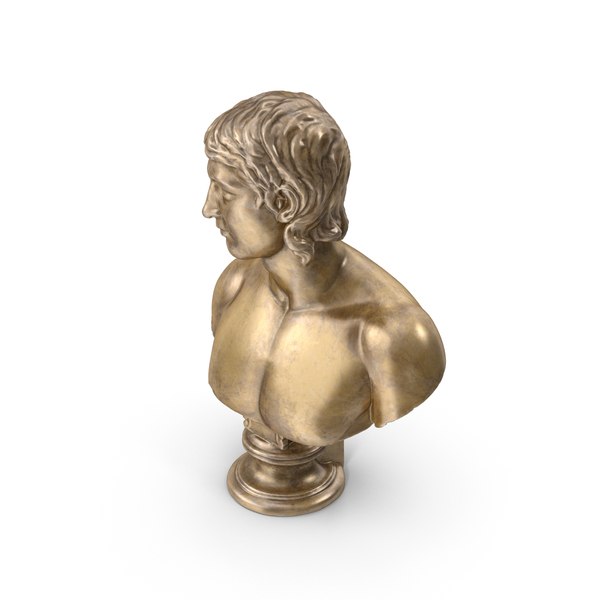 Young Man Bronze Bust PNG & PSD Images Young Man Bronze Bust PNG & PSD Images