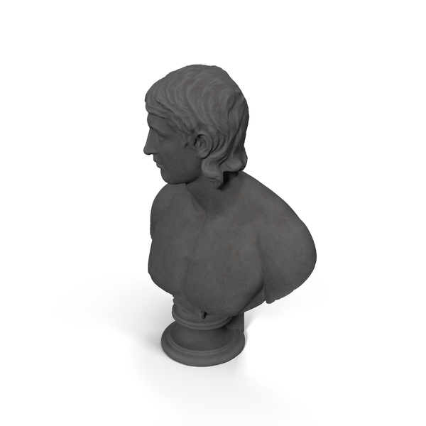 Young Man Stone Bust PNG & PSD Images Young Man Stone Bust PNG & PSD Images