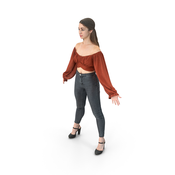 Young Woman In Fashionable Outfit PNG & PSD Images Young Woman In Fashionable Outfit PNG & PSD Images