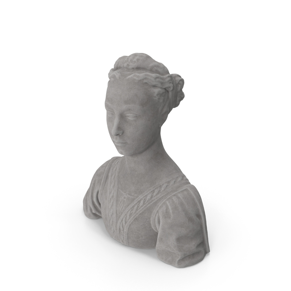 Young Woman Stone Bust PNG & PSD Images Young Woman Stone Bust PNG & PSD Images