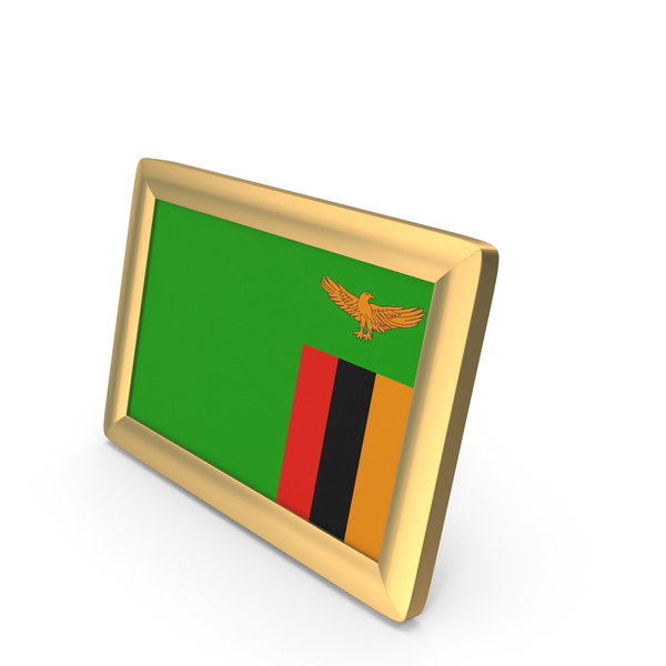 Picture: Zambia Flag Golden Desktop Photo Frame PNG & PSD Images Picture: Zambia Flag Golden Desktop Photo Frame PNG & PSD Images