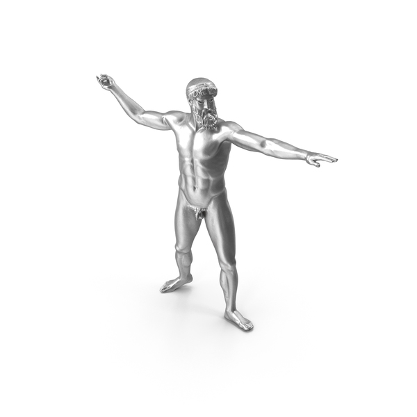 Man: Zeus Metal Statue PNG & PSD Images Man: Zeus Metal Statue PNG & PSD Images