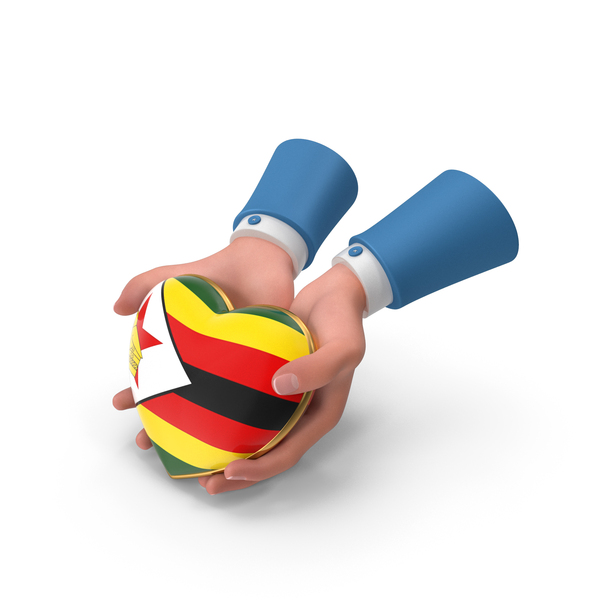 Zimbabwe Country Heart Flag Hold In Hands PNG & PSD Images Zimbabwe Country Heart Flag Hold In Hands PNG & PSD Images