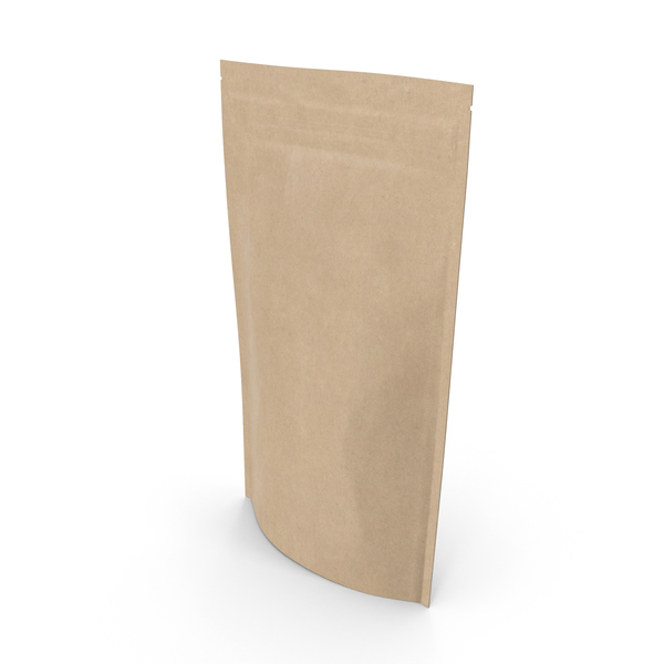 Zipper Kraft Paper Bag 180g PNG & PSD Images Zipper Kraft Paper Bag 180g PNG & PSD Images