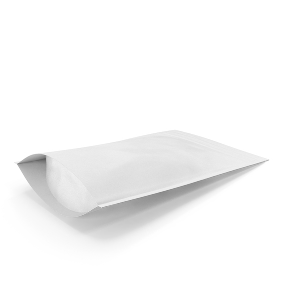 Zipper White Paper Bag 180g PNG & PSD Images Zipper White Paper Bag 180g PNG & PSD Images